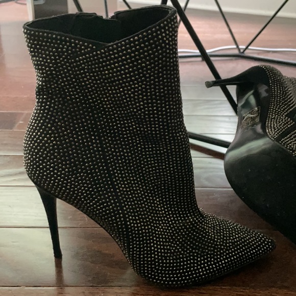 Stiletto heeled-ankle boots - Picture 10 of 11